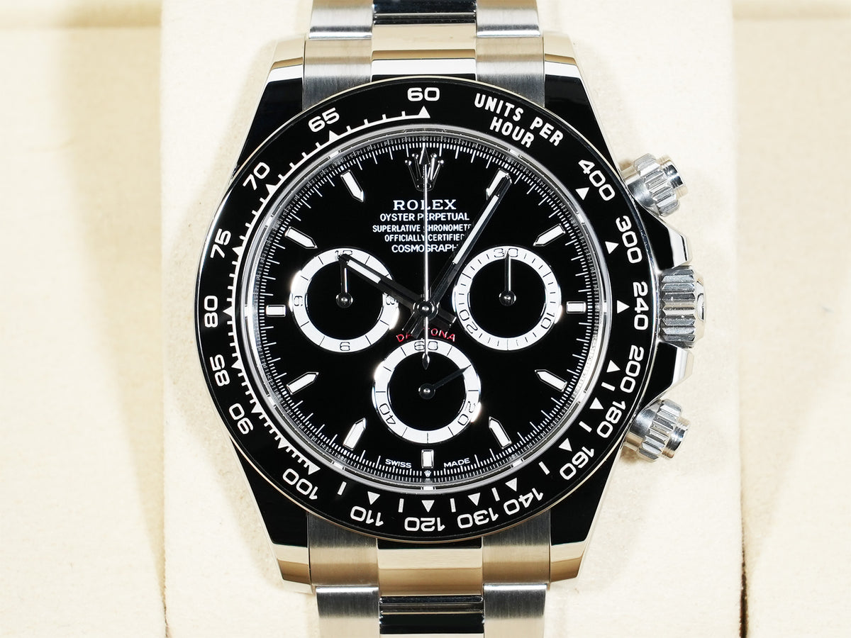 ロレックス デイトナ Ref.126500LN ステンレススチール ブラック文字盤 美品 2menkk5x