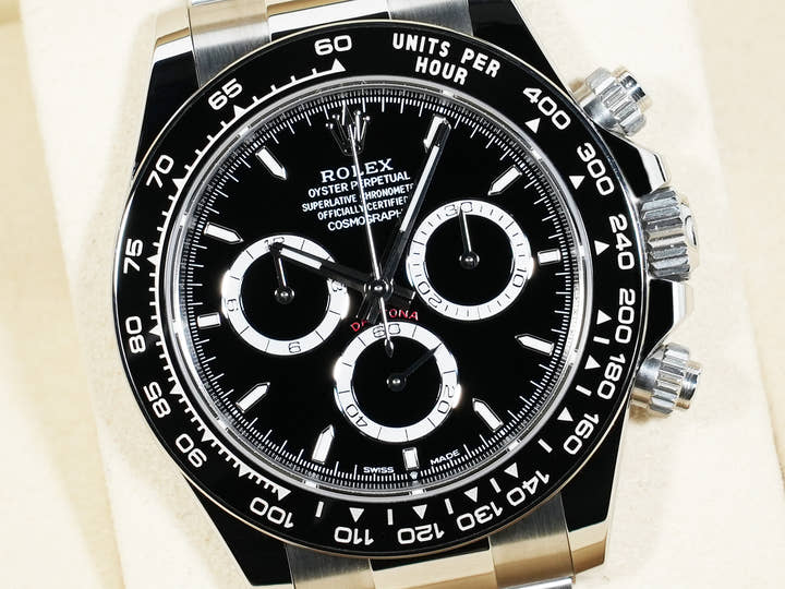 ロレックス デイトナ Ref.126500LN ステンレススチール ブラック文字盤 美品 2menkk5x
