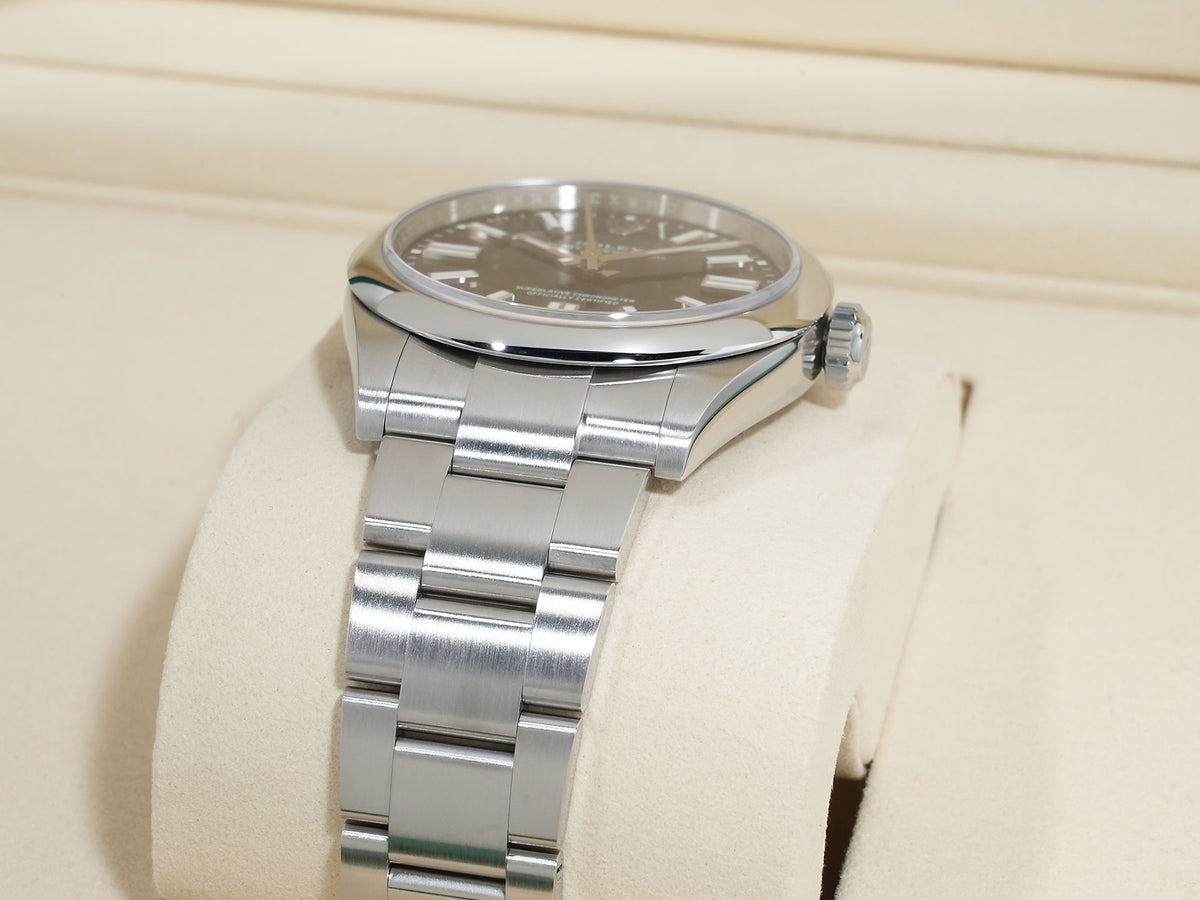 Rolex Oyster Perpetual 41 Ref. 124300 Stainless Steel Black Dial Excellent Condition hi5qr55f
