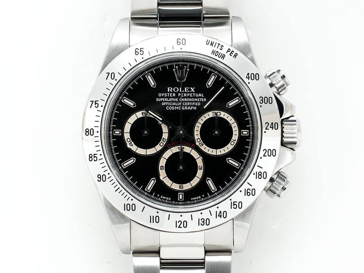 ロレックス デイトナ エルプリメロ Ref.16520 ステンレススチール ブラック文字盤 中古 4osce48c