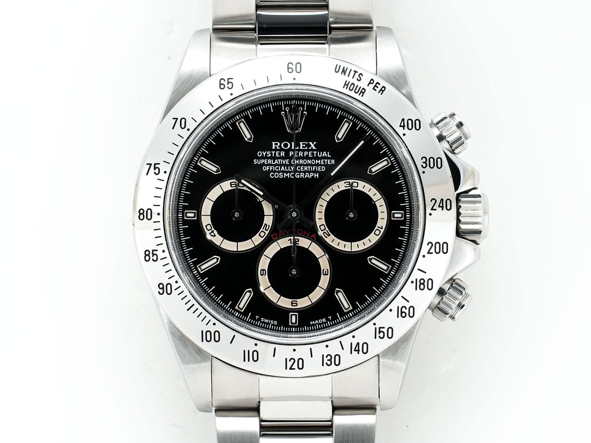 ロレックス デイトナ エルプリメロ Ref.16520 ステンレススチール ブラック文字盤 中古 4osce48c