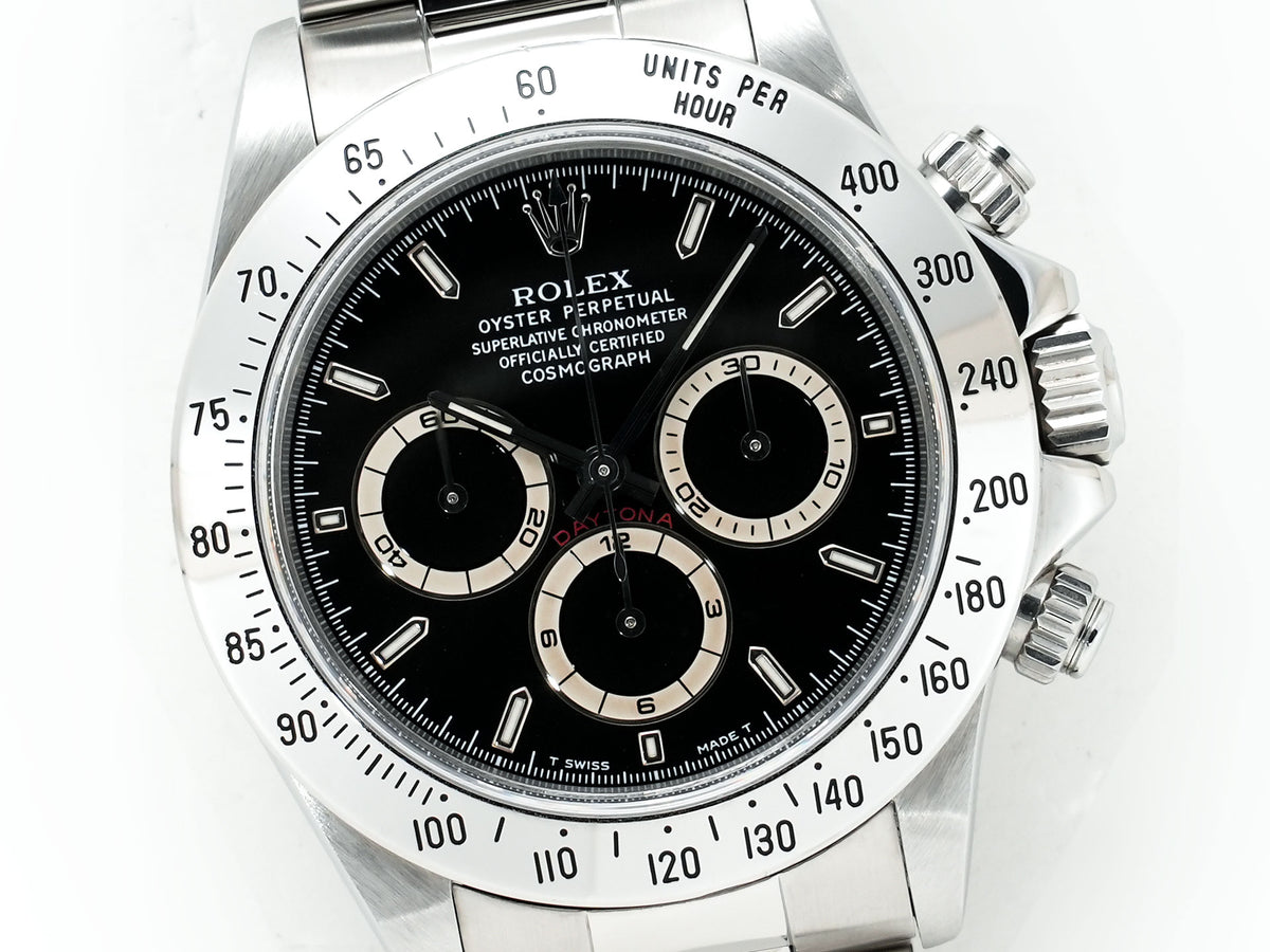 ロレックス デイトナ エルプリメロ Ref.16520 ステンレススチール ブラック文字盤 中古 4osce48c