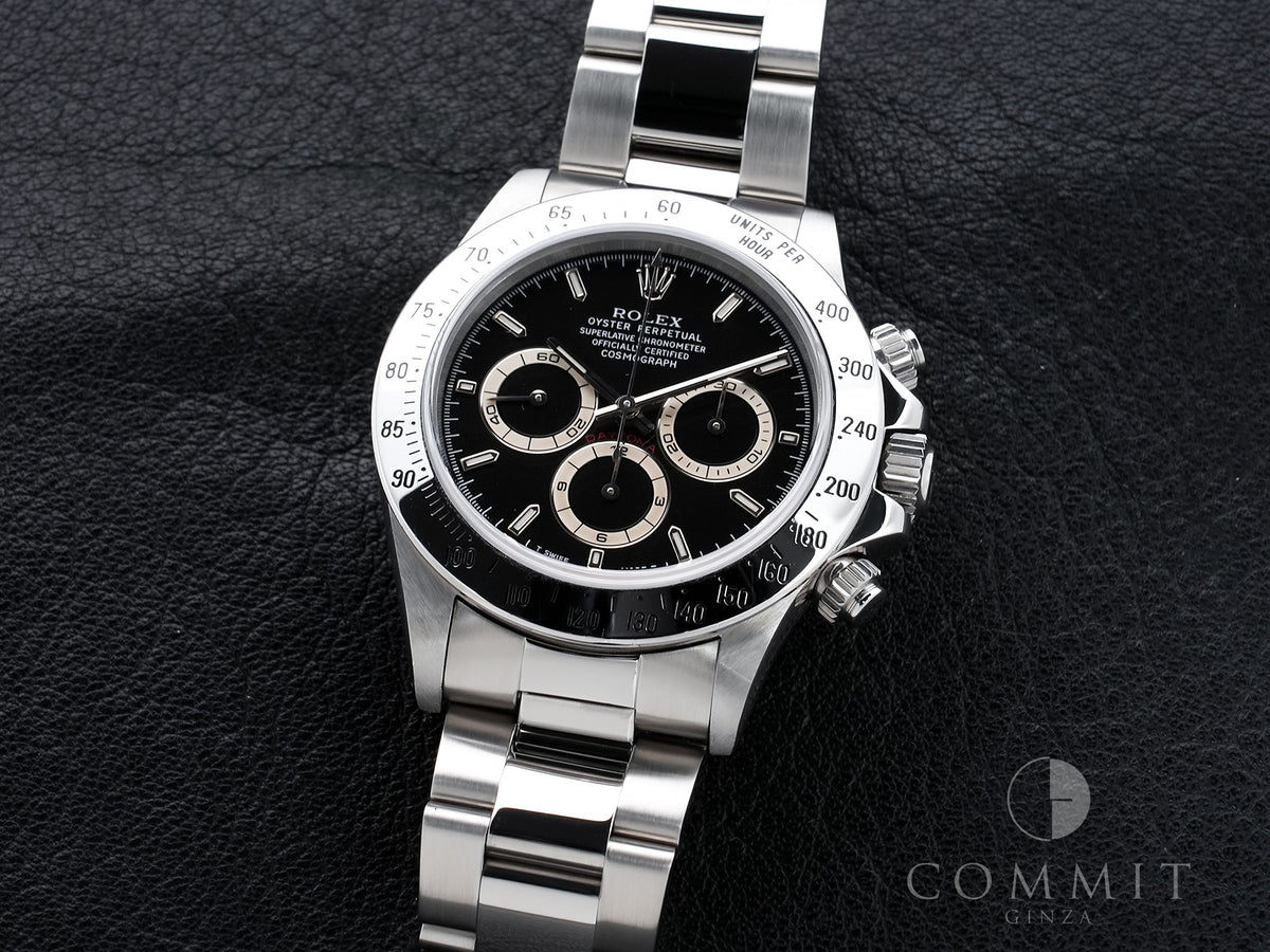ロレックス デイトナ エルプリメロ Ref.16520 ステンレススチール ブラック文字盤 中古 4osce48c