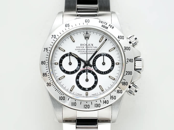 ロレックス デイトナ エルプリメロ Ref.16520 ステンレススチール ホワイト文字盤 中古 2stnjwv9