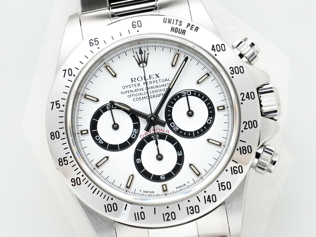 ロレックス デイトナ エルプリメロ Ref.16520 ステンレススチール ホワイト文字盤 中古 2stnjwv9