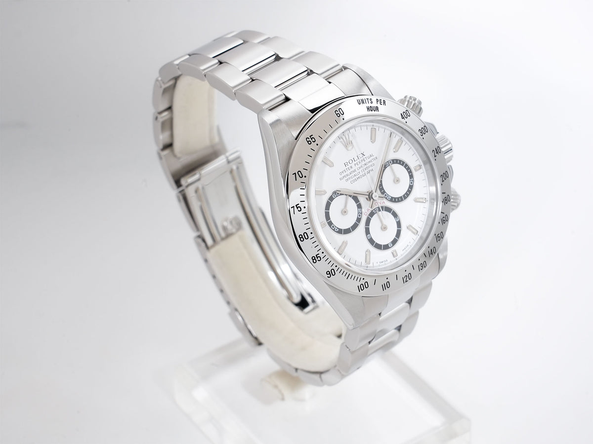 ロレックス デイトナ エルプリメロ Ref.16520 ステンレススチール ホワイト文字盤 中古 2stnjwv9