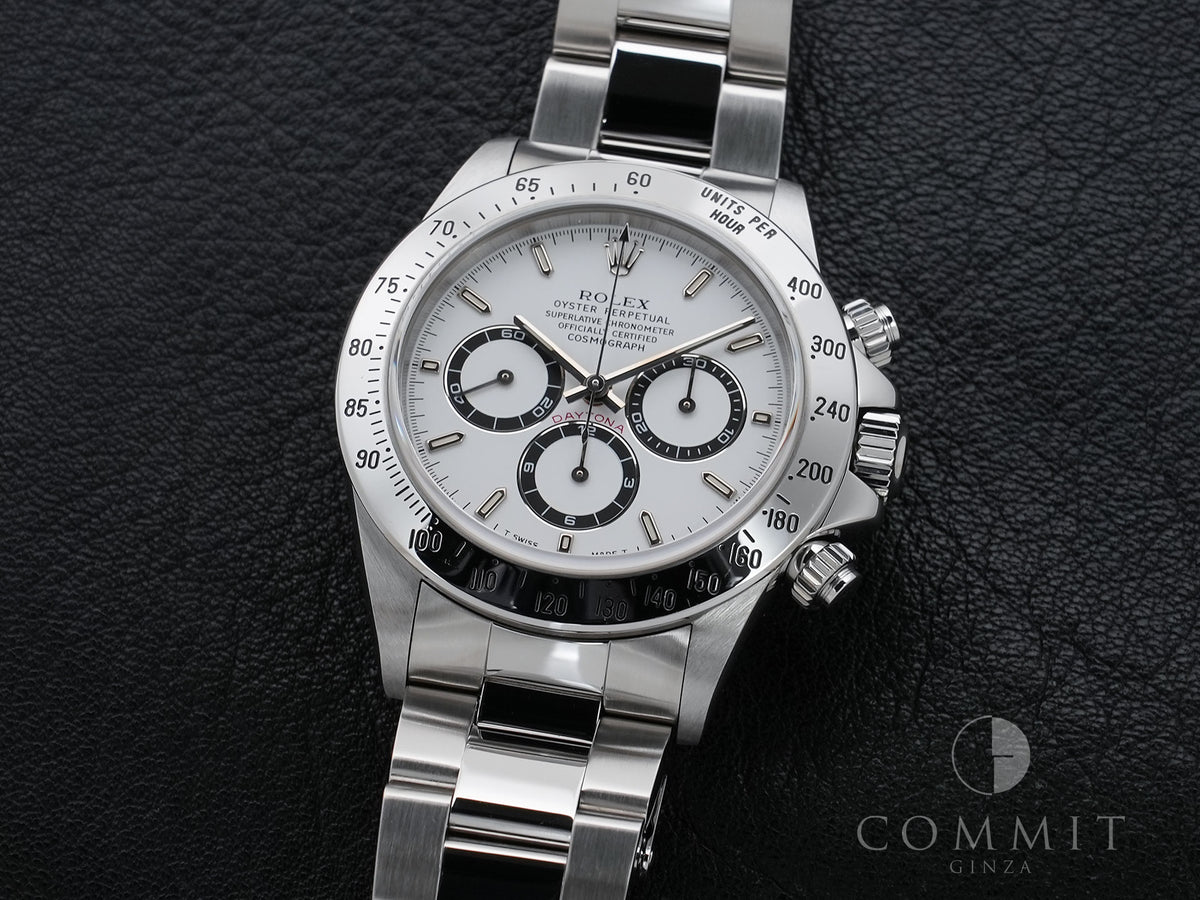 ロレックス デイトナ エルプリメロ Ref.16520 ステンレススチール ホワイト文字盤 中古 2stnjwv9