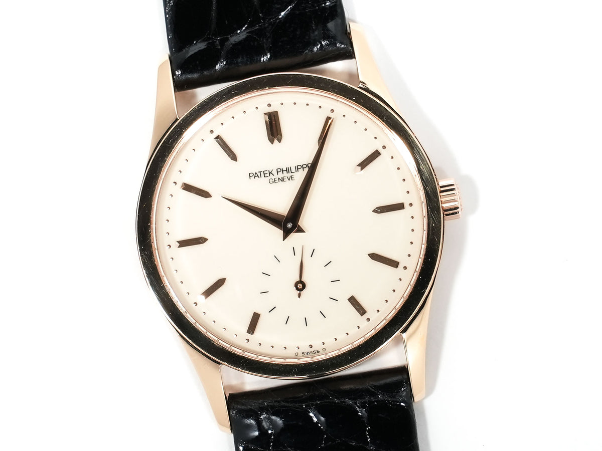 Patek Philippe Calatrava Ref.3796R-014 Rose Gold Ivory Dial Pre-owned xnkjfkgm