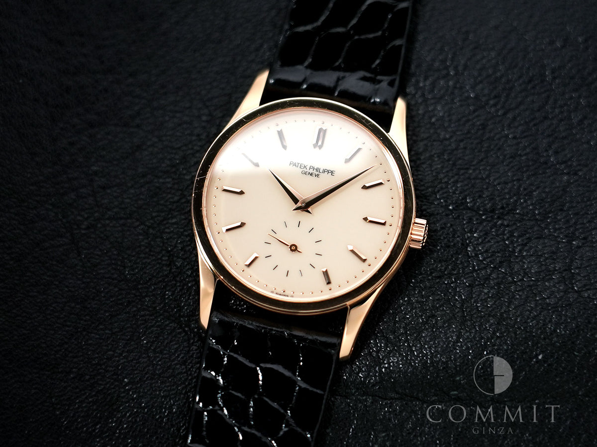 Patek Philippe Calatrava Ref.3796R-014 Rose Gold Ivory Dial Pre-owned xnkjfkgm