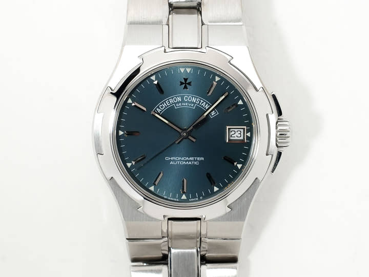 ヴァシュロンコンスタンタン オーヴァーシーズ Ref.42040 ステンレススチール ブルー文字盤 中古 wjuvkuwp