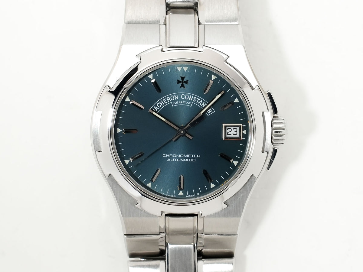 ヴァシュロンコンスタンタン オーヴァーシーズ Ref.42040 ステンレススチール ブルー文字盤 中古 wjuvkuwp