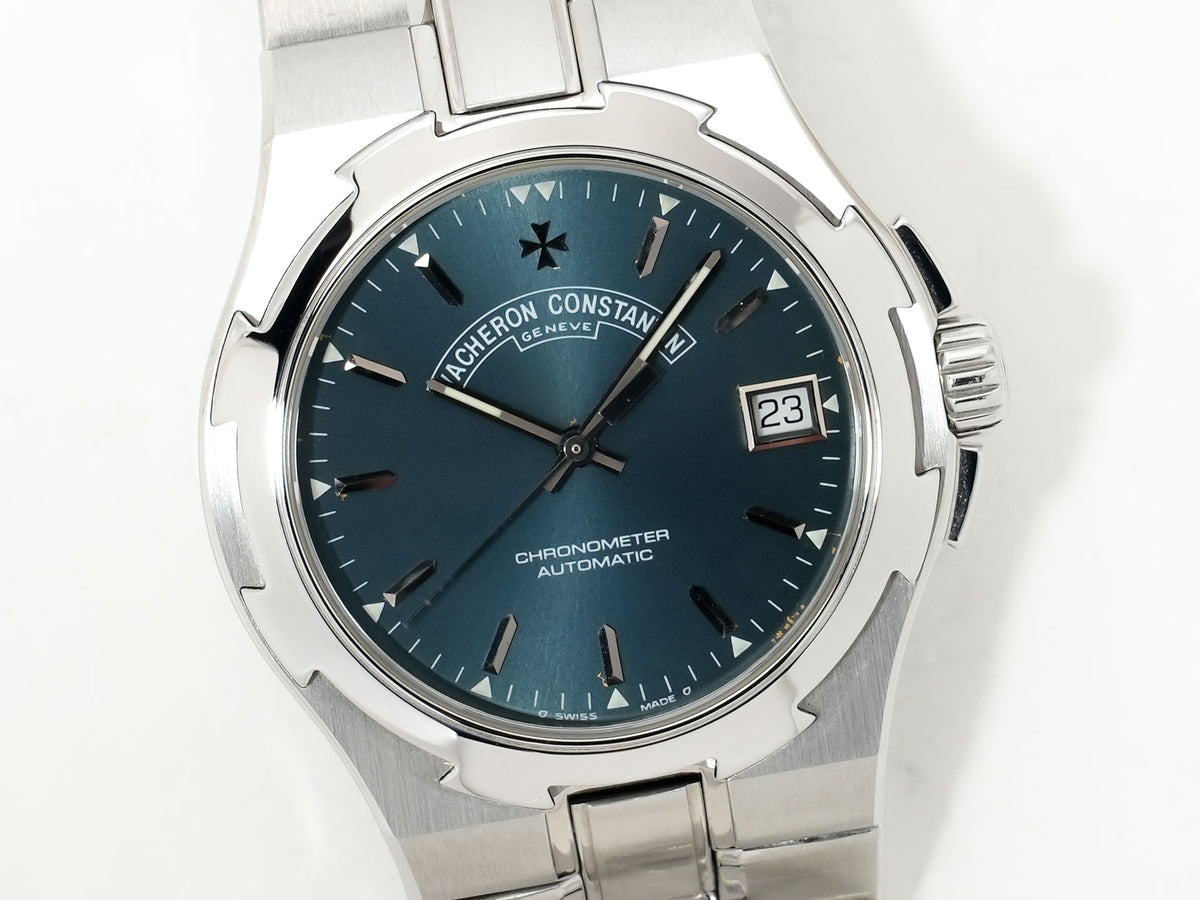 ヴァシュロンコンスタンタン オーヴァーシーズ Ref.42040 ステンレススチール ブルー文字盤 中古 wjuvkuwp