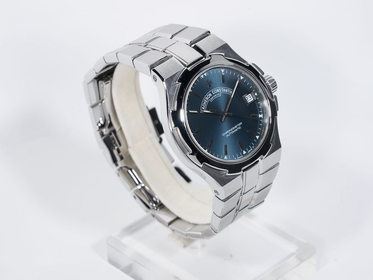 ヴァシュロンコンスタンタン オーヴァーシーズ Ref.42040 ステンレススチール ブルー文字盤 中古 wjuvkuwp