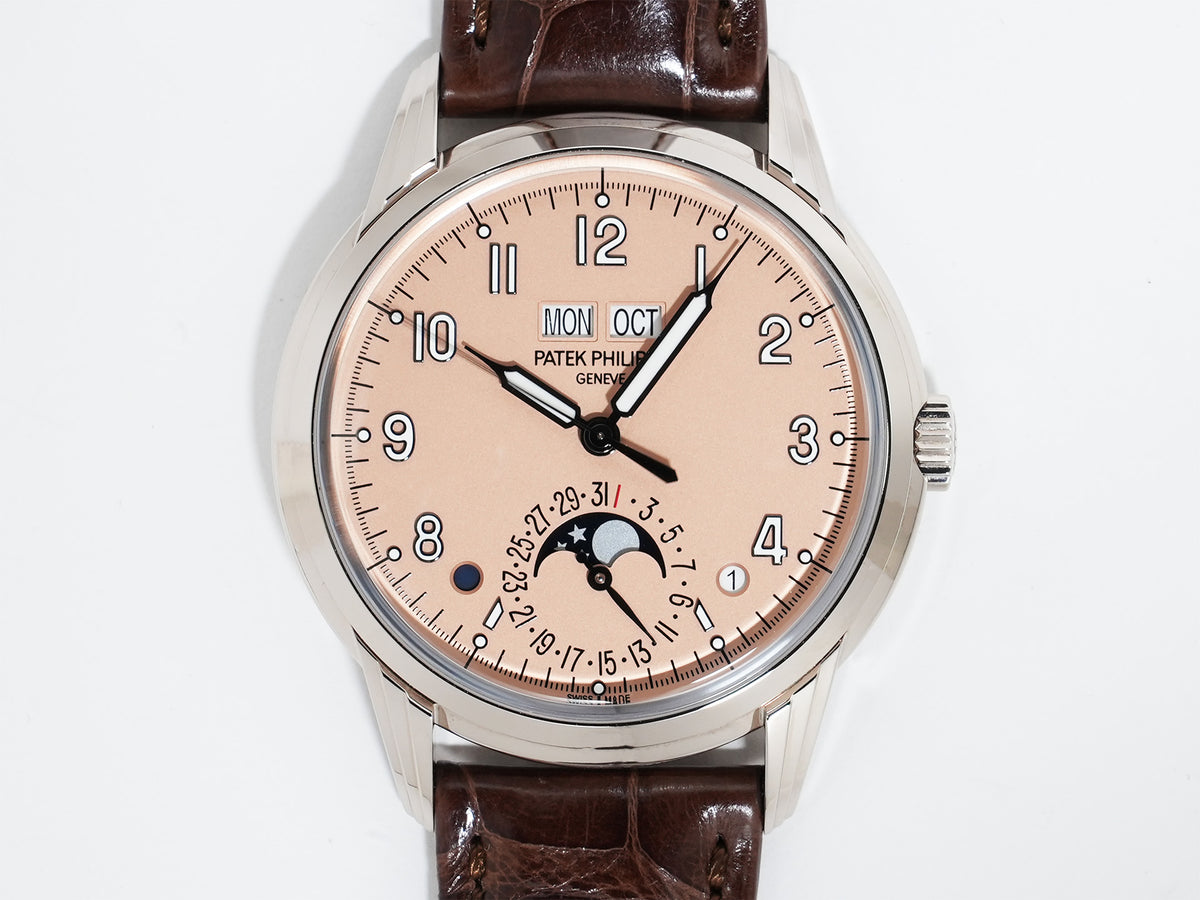 パテックフィリップ グランドコンプリケーション Ref.5320G-011 ホワイトゴールド ローズゴールドめっきのオパーリン文字盤 未使用 cp4it2cs