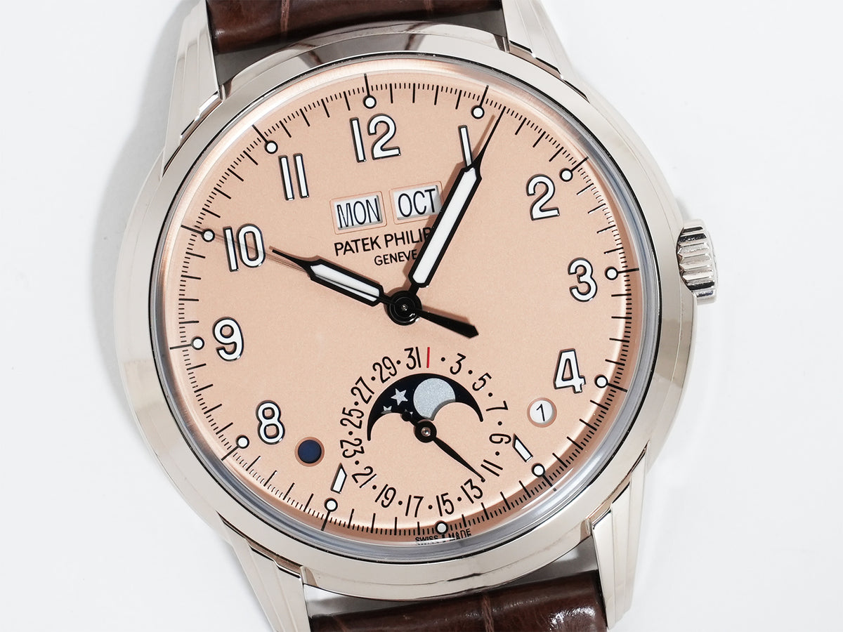 パテックフィリップ グランドコンプリケーション Ref.5320G-011 ホワイトゴールド ローズゴールドめっきのオパーリン文字盤 未使用 cp4it2cs