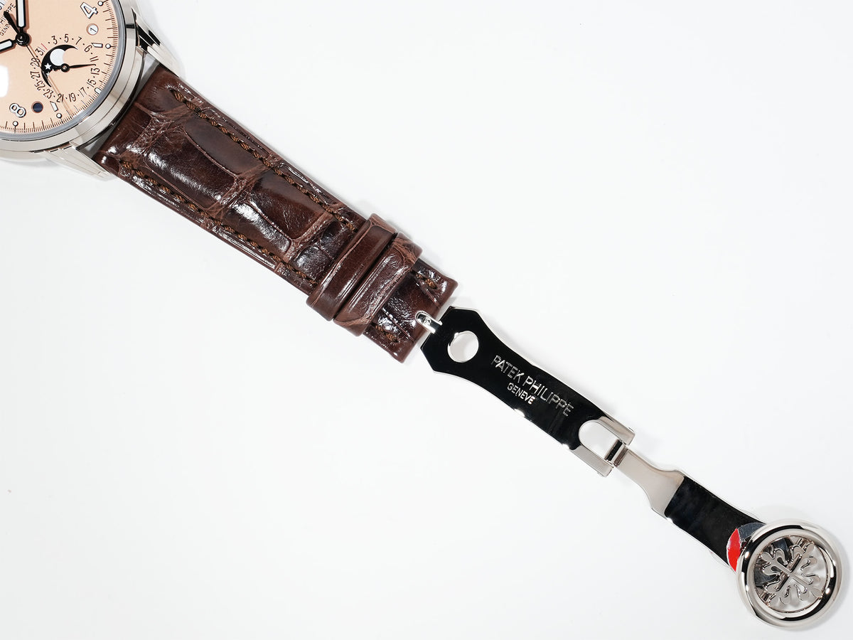 パテックフィリップ グランドコンプリケーション Ref.5320G-011 ホワイトゴールド ローズゴールドめっきのオパーリン文字盤 未使用 cp4it2cs