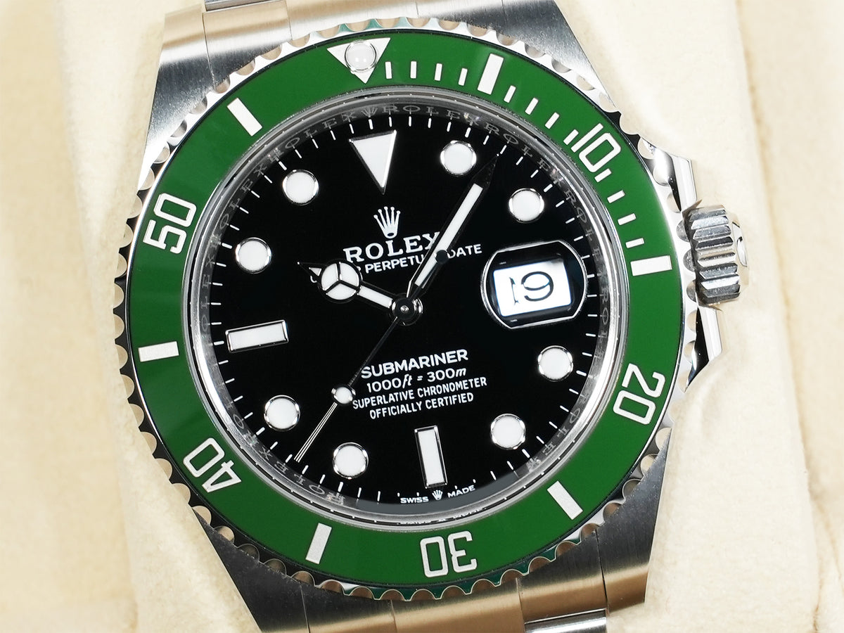 ロレックス サブマリーナー デイト Ref.126610LV ステンレススチール ブラック文字盤 極美品 rz5233u2