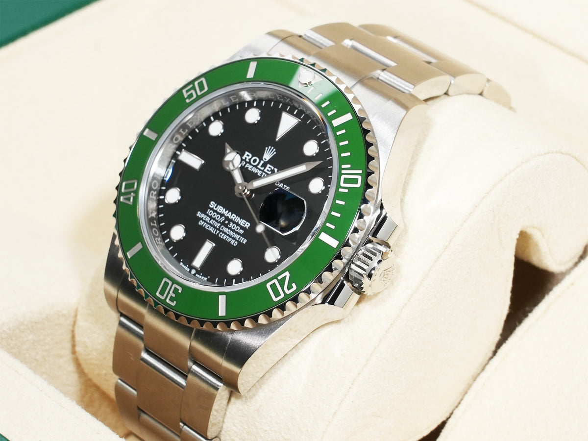 ロレックス サブマリーナー デイト Ref.126610LV ステンレススチール ブラック文字盤 極美品 rz5233u2