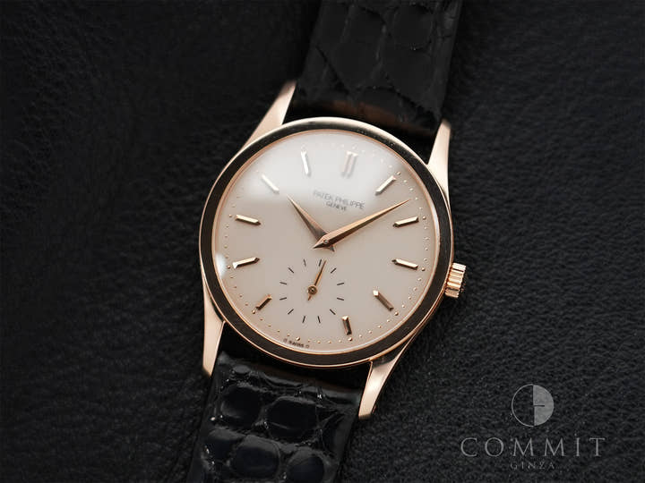 パテックフィリップ カラトラバ Ref.3796R-014 ローズゴールド アイボリー文字盤 美中古 e8ccnat3