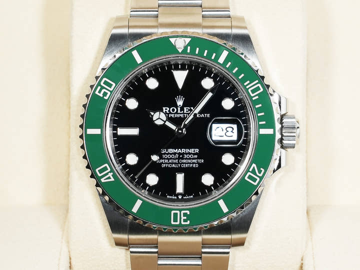 ロレックス サブマリーナー デイト Ref.126610LV ステンレススチール ブラック文字盤 美中古 8owcubqx