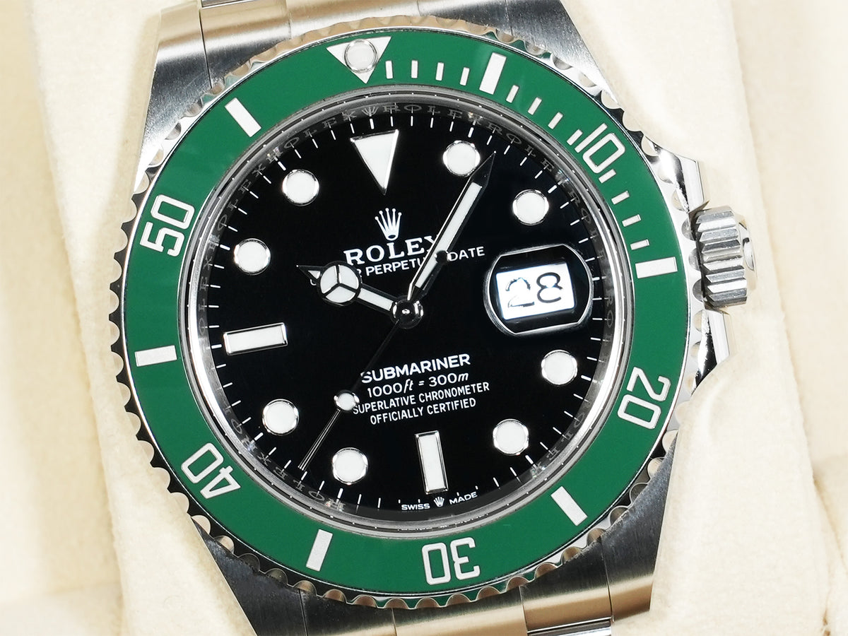 ロレックス サブマリーナー デイト Ref.126610LV ステンレススチール ブラック文字盤 美中古 8owcubqx