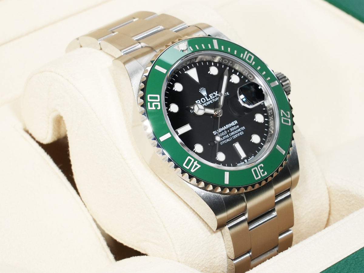 ロレックス サブマリーナー デイト Ref.126610LV ステンレススチール ブラック文字盤 美中古 8owcubqx