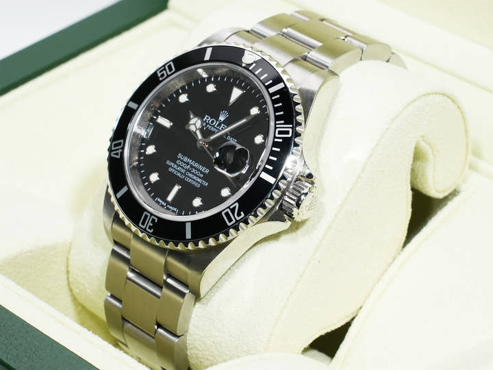 ロレックス サブマリーナー デイト Ref.16610 ステンレススチール ブラック文字盤 美中古 dg7dwccs