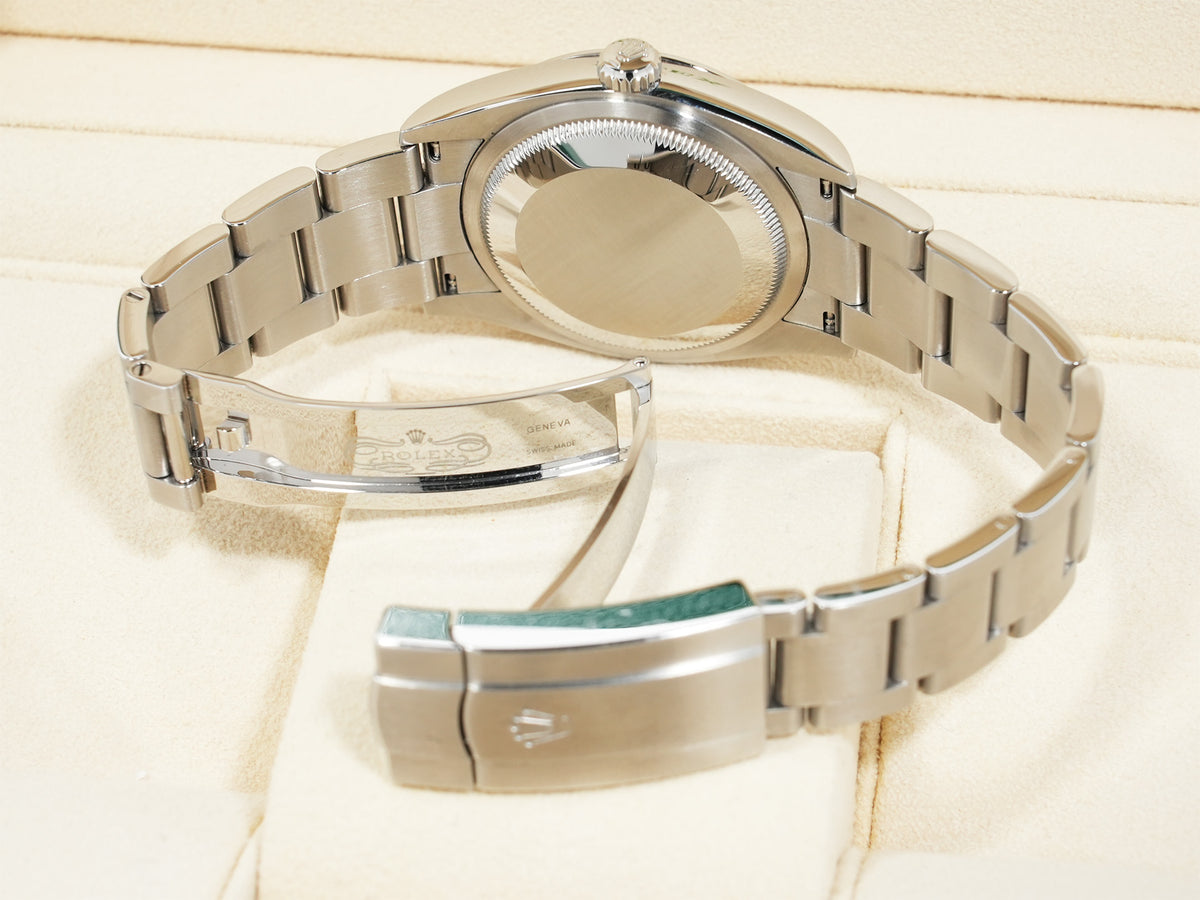 ロレックス オイスターパーペチュアル36 Ref.126000 ステンレススチール ターコイズ文字盤 中古 kpp3r58c