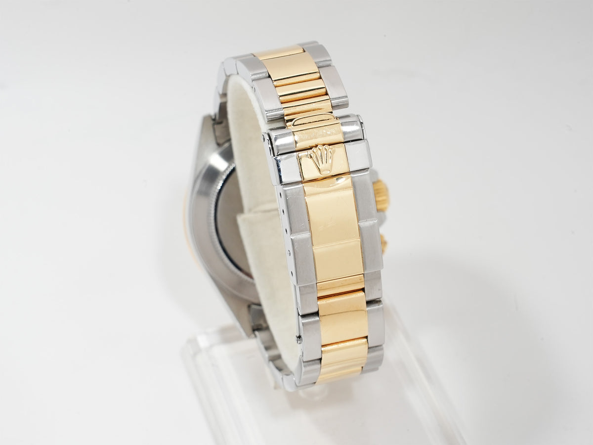 ロレックス デイトナ エルプリメロ Ref.16523NA ステンレススチール/イエローゴールド ホワイトシェルアラビア文字盤 中古 ezczyfcz