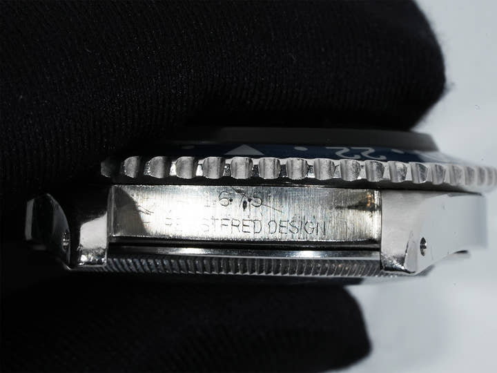 ロレックス GMTマスター Ref.1675 ステンレススチール ブラック文字盤 オイスターブレスレット 中古 z32yhiwg
