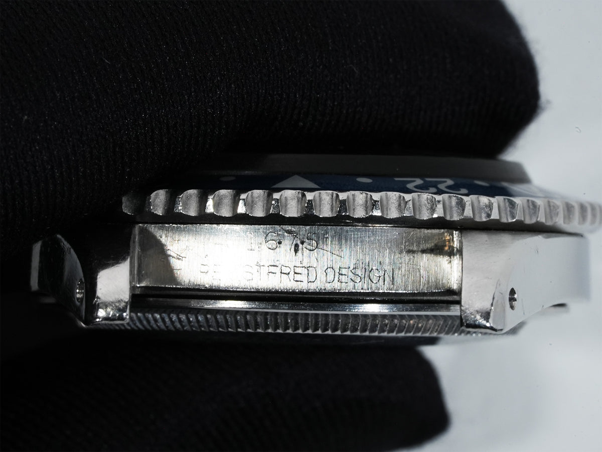 ロレックス GMTマスター Ref.1675 ステンレススチール ブラック文字盤 オイスターブレスレット 中古 z32yhiwg