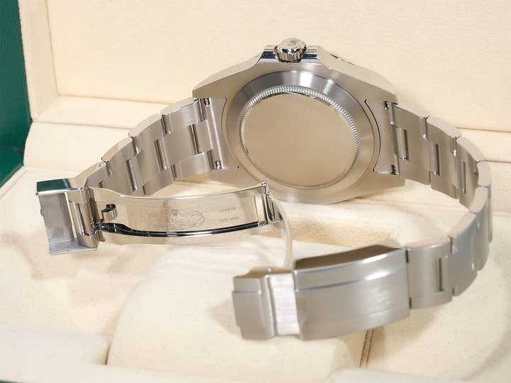 ロレックス エクスプローラーII Ref.216570 ステンレススチール ホワイト文字盤 オイスターブレスレット 美品 nfsg2yq4