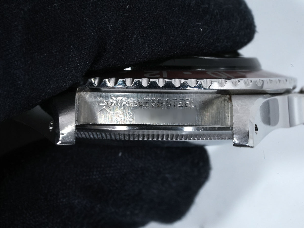 ロレックス GMTマスター Ref.1675 ステンレススチール ブラック文字盤 オイスターブレスレット 中古 5dqusxtk