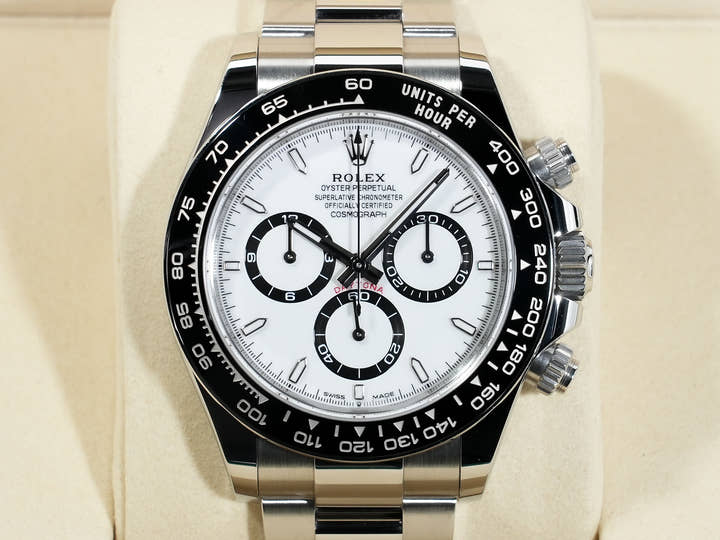 ロレックス デイトナ Ref.126500LN ステンレススチール ホワイト文字盤 中古 qztoayt6