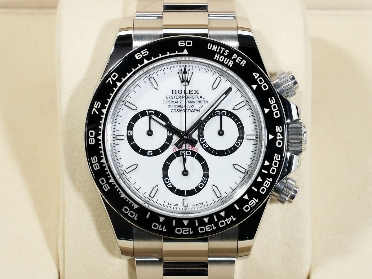 ロレックス デイトナ Ref.126500LN ステンレススチール ホワイト文字盤 中古 qztoayt6