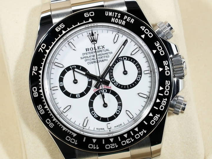 ロレックス デイトナ Ref.126500LN ステンレススチール ホワイト文字盤 中古 qztoayt6
