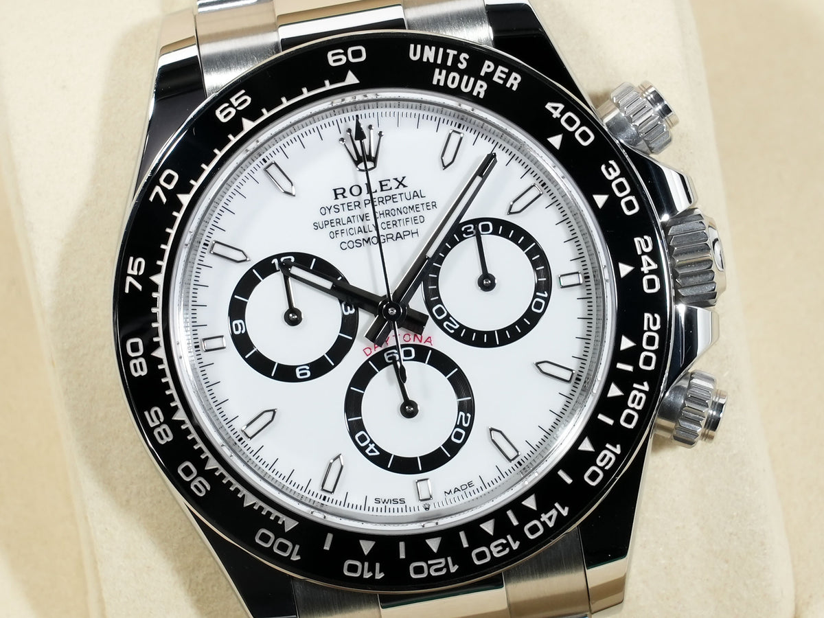 ロレックス デイトナ Ref.126500LN ステンレススチール ホワイト文字盤 中古 qztoayt6