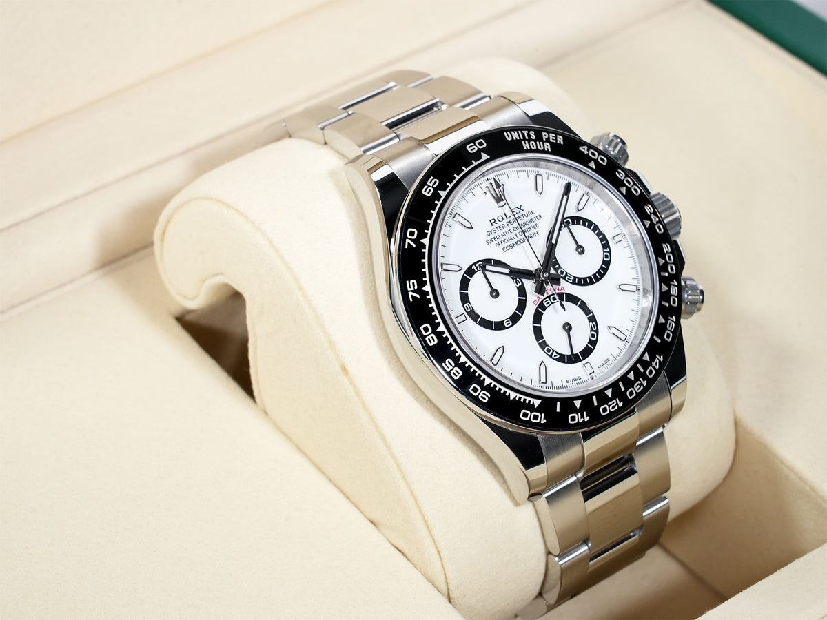 ロレックス デイトナ Ref.126500LN ステンレススチール ホワイト文字盤 中古 qztoayt6