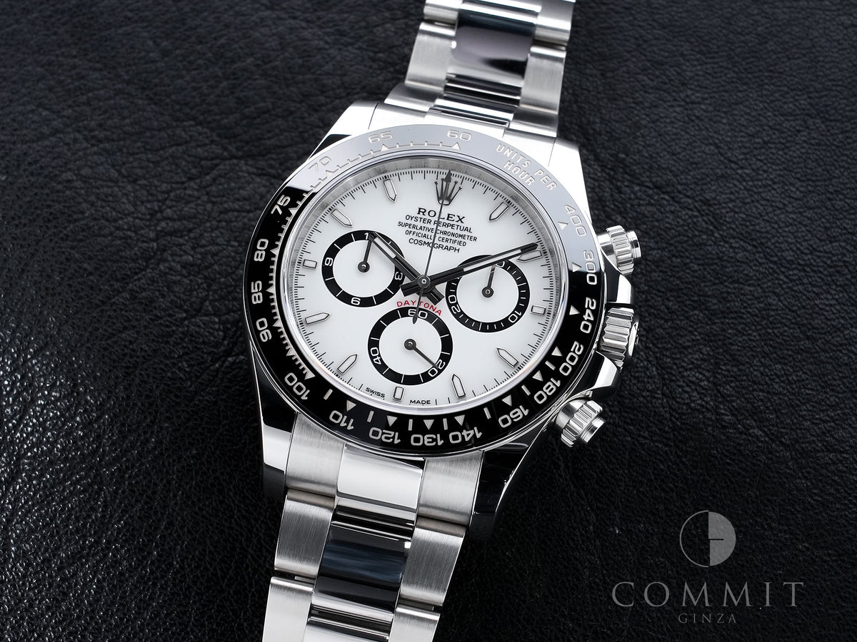 ロレックス デイトナ Ref.126500LN ステンレススチール ホワイト文字盤 中古 qztoayt6