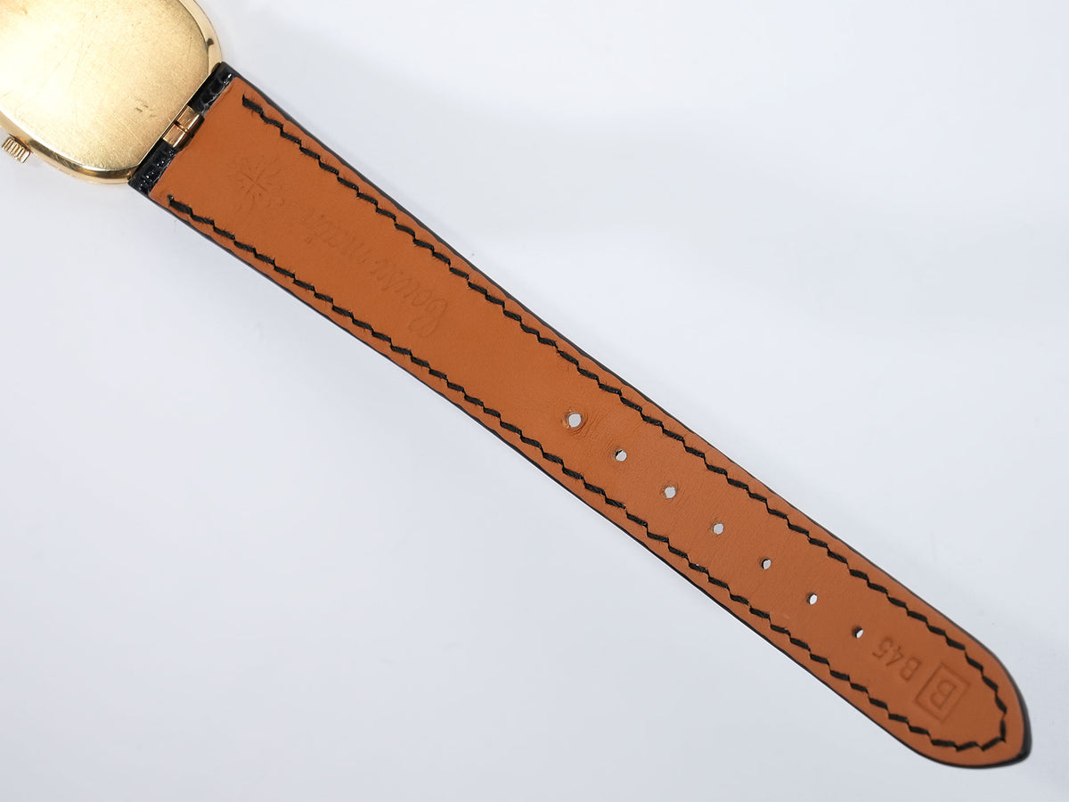 Patek Philippe Golden Ellipse Ref. 3986J Yellow Gold White Dial Pre-owned rexwkp99