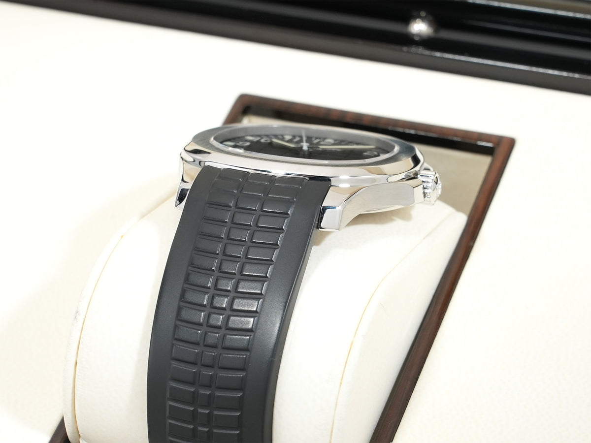 パテックフィリップ アクアノート Ref.5167A-001 ステンレススチール ブラック文字盤 美中古 3wowcr7e