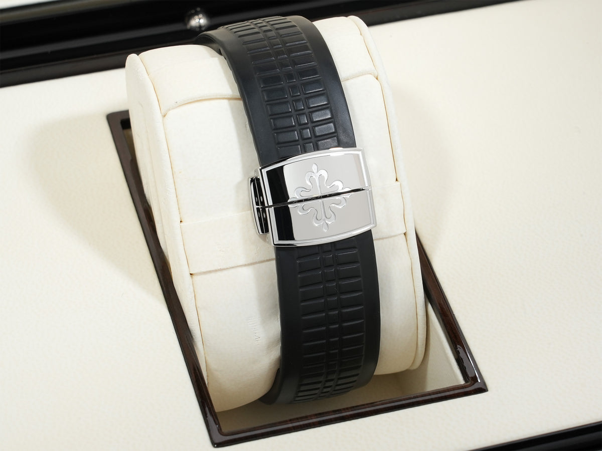 パテックフィリップ アクアノート Ref.5167A-001 ステンレススチール ブラック文字盤 美中古 3wowcr7e