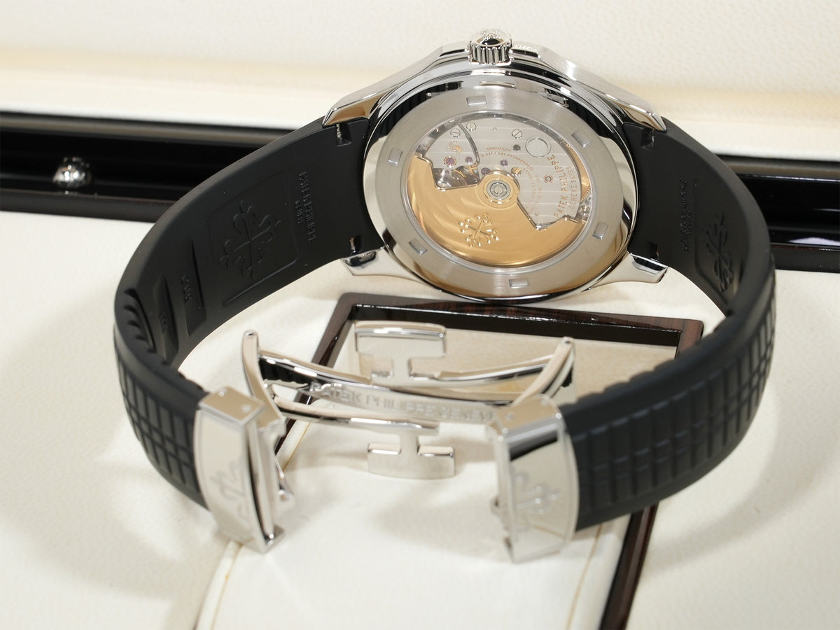 パテックフィリップ アクアノート Ref.5167A-001 ステンレススチール ブラック文字盤 美中古 3wowcr7e