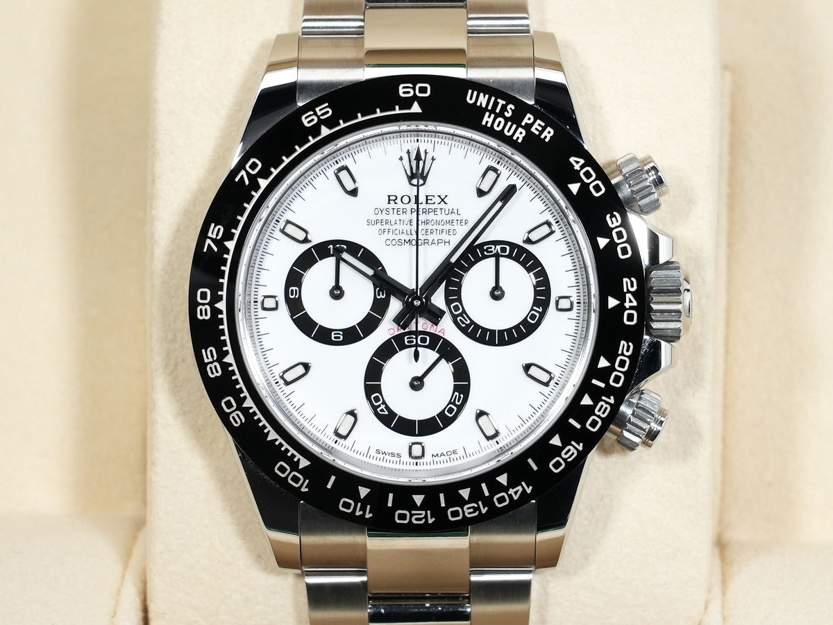 ロレックス デイトナ Ref.116500LN ステンレススチール ホワイト文字盤 中古 y3crwtx5
