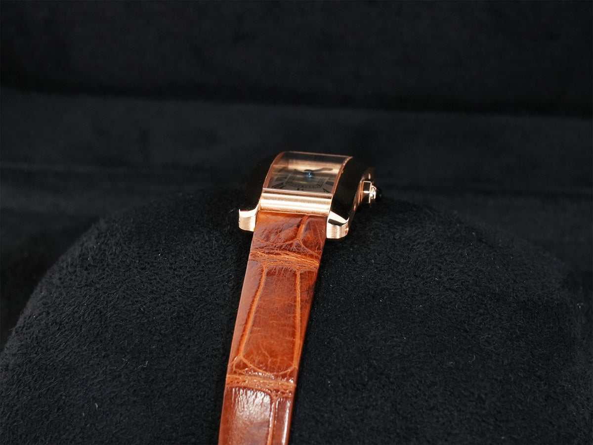カルティエ タンク アメリカン ミニ Ref.WGTA0341 ステンレススチール シルバー文字盤 中古 pjjt4qfd