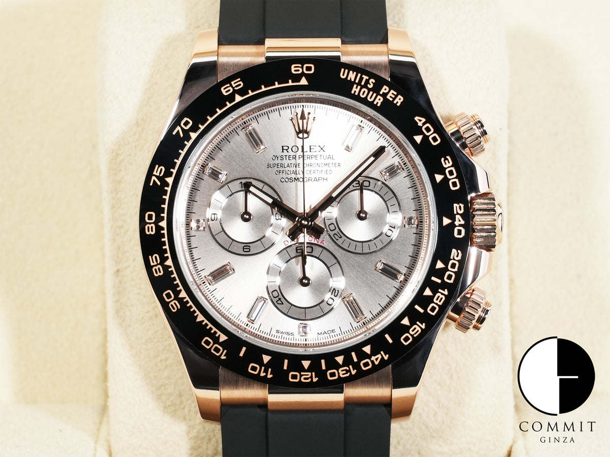 Rolex Daytona Ref.116515LN Everose Gold Sundust and 11P Diamond Dial Pre-owned 7uigtuoo