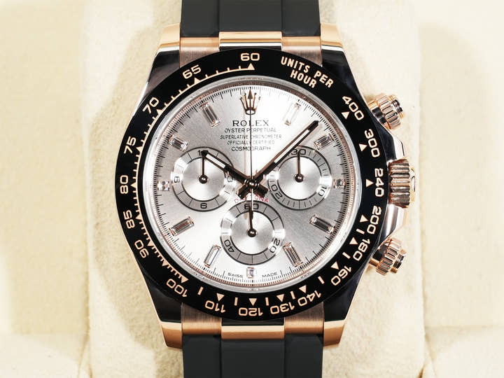 Rolex Daytona Ref.116515LN Everose Gold Sundust and 11P Diamond Dial Pre-owned 7uigtuoo