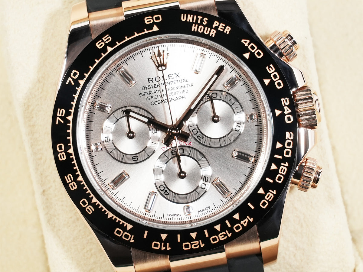 Rolex Daytona Ref.116515LN Everose Gold Sundust and 11P Diamond Dial Pre-owned 7uigtuoo