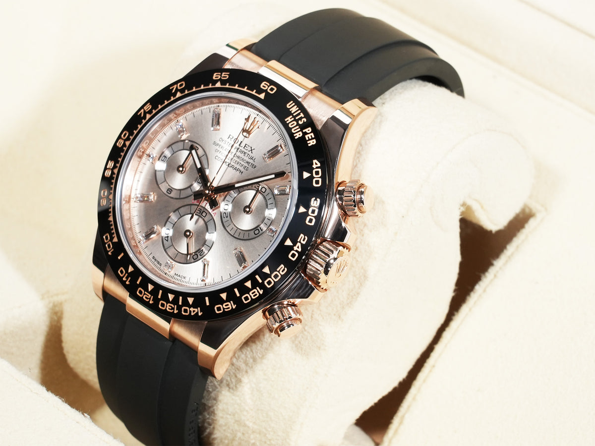 Rolex Daytona Ref.116515LN Everose Gold Sundust and 11P Diamond Dial Pre-owned 7uigtuoo