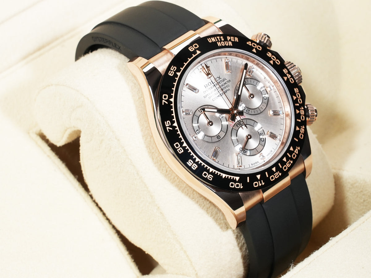 Rolex Daytona Ref.116515LN Everose Gold Sundust and 11P Diamond Dial Pre-owned 7uigtuoo